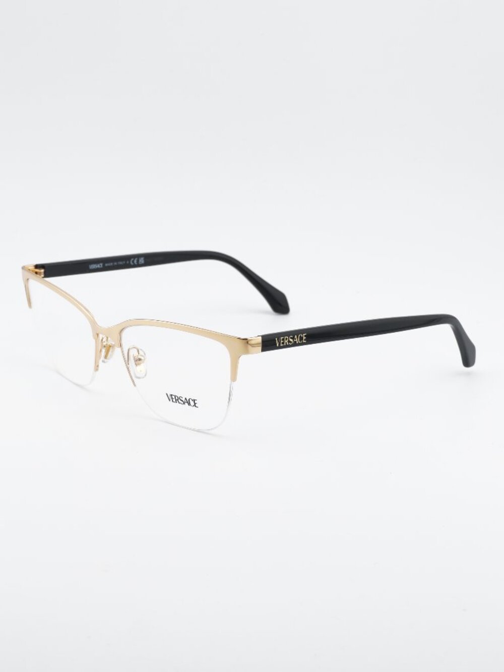 Versace VE1304 1002 Eyeglasses Gold 54mm Cat Eye Frame